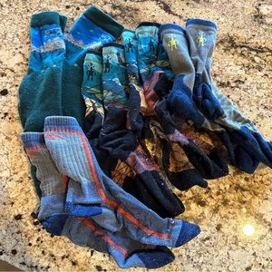 Men’s Large Wool Socks Bundle